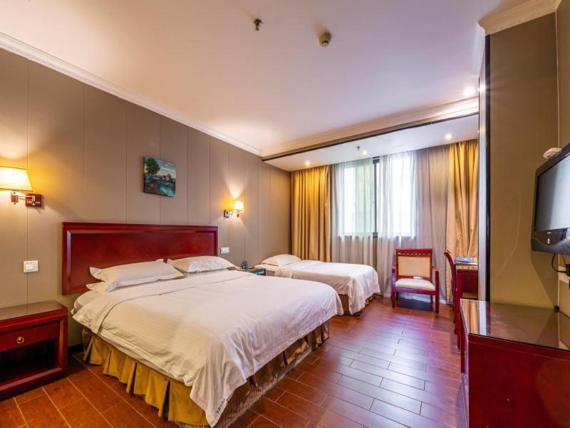 Greentree Inn Jiangsu Suzhou Mudu Ancient Street Express Hotel Екстер'єр фото