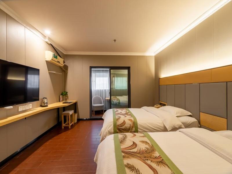 Greentree Inn Jiangsu Suzhou Mudu Ancient Street Express Hotel Екстер'єр фото