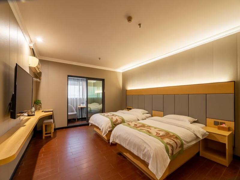 Greentree Inn Jiangsu Suzhou Mudu Ancient Street Express Hotel Екстер'єр фото
